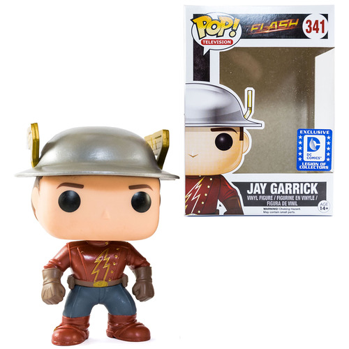 Funko POP! Jay Garrick Flash DC Legion of Collectors #341 EXCLUSIVE Mint Condition