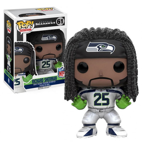 Funko POP! Richard Sherman (NFL Seattle Seahawks) #61 Brand New NMIB Condition