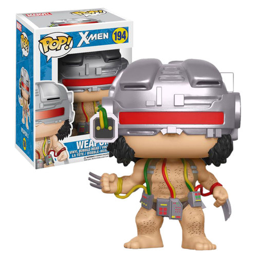 Funko POP! Marvel X-Men #194 Wolverine Weapon X - New, Mint Condition