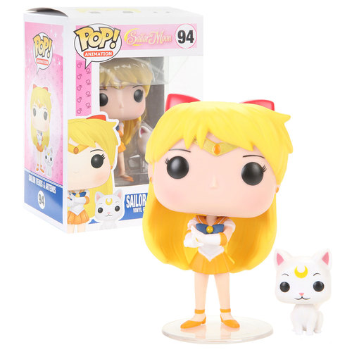 Funko POP! Animation Sailor Moon #94 Sailor Venus And Artemis New Mint