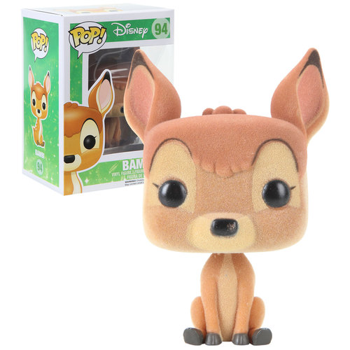 Funko POP! Disney #94 Bambi (Flocked) EXCLUSIVE New Mint