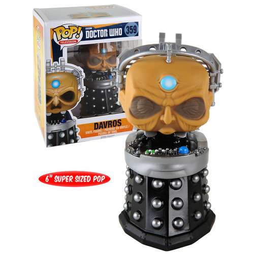 Funko POP! #359 Doctor Who Davros 6" Super Size MegaPOP New BOX DAMAGED