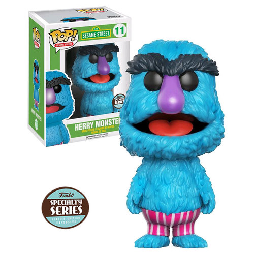 Funko POP! Sesame Street Herry Monster (Specialty Series EXCLUSIVE) #11 - New, Mint Condition