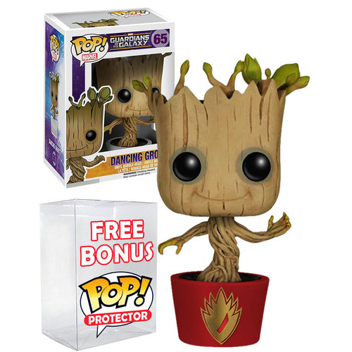 Funko POP! Marvel Guardians Of The Galaxy #65 Dancing Groot (Ravagers) - New, Mint Condition