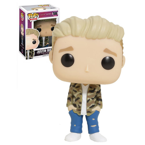 Funko POP! Rocks #56  Justin Bieber New Mint Condition