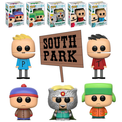 Funko POP! South Park 2017 Bundle (5 POPs) - New, Mint Condition