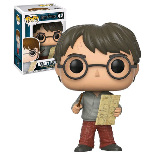 Funko POP! Harry Potter #42 Harry Potter (With Marauders Map) - New, Mint Condition