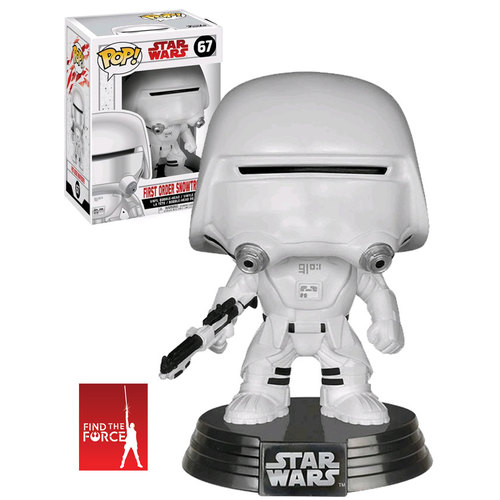 Funko POP! Star Wars The Last Jedi #67 First Order Snowtrooper - New, Mint Condition