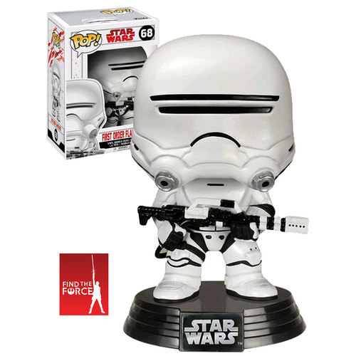 Funko POP! Star Wars The Last Jedi #68 First Order Flametrooper - New, Mint Condition