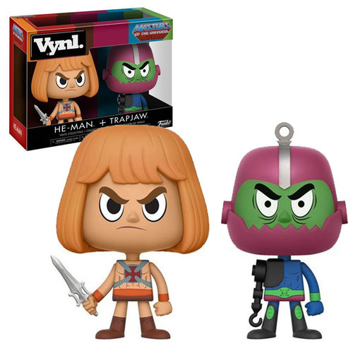 Funko Vynl. Two Pack - Masters Of The Universe - He-Man + Trapjaw - New, Mint Condition