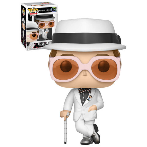 Funko POP! Rocks Elton John #62 Elton John Greatest Hits - New, Mint Condition