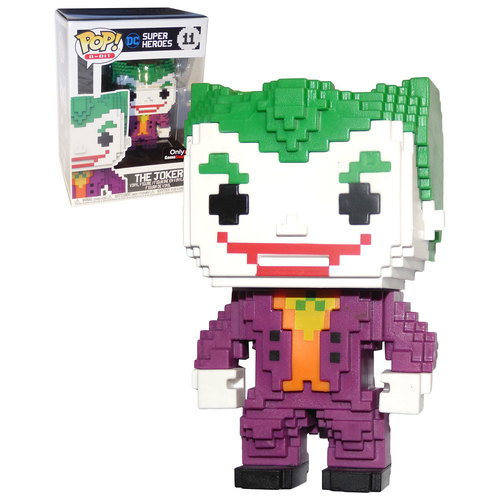 Funko POP! 8-Bit DC Super Heroes #11 The Joker - GameStop Black Friday Mystery Box 2017 - New, Mint Condition