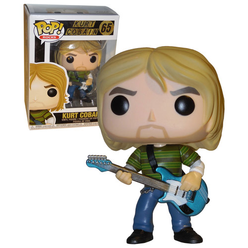 Funko POP! Rocks Kurt Cobain #65 Kurt Cobain (Teen Spirit) - New, Mint Condition