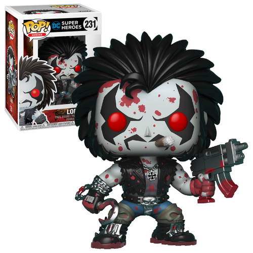 Funko POP! Heroes DC Super Heroes #231 Lobo (Bloody) - New, Mint Condition