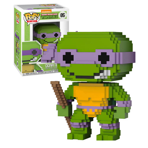 Funko POP! 8-Bit Nickelodeon Teenage Mutant Ninja Turtles #05 Donatello - New, Mint Condition