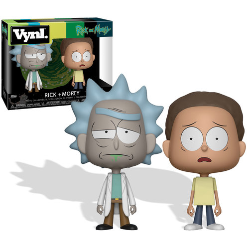 Funko Vynl. Two Pack - Rick And Morty - Rick + Morty - New, Mint Condition