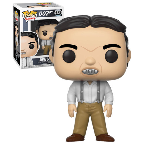 Funko POP! Movies James Bond 007 #523 Jaws (From The Spy Who Loved Me) - New, Mint Condition