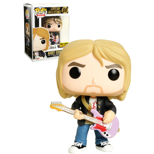 Funko POP! Rocks Kurt Cobain #66 Kurt Cobain (Live And Loud) - Hot Topic Exclusive - New, Mint Condition