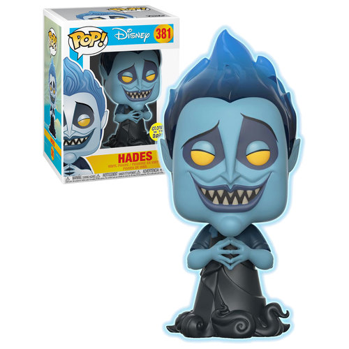 Funko POP! Disney #381 Hades (Glows In The Dark) - New, Mint Condition