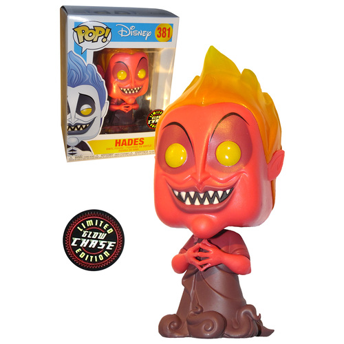 Funko POP! Disney #381 Hades - Glow Limited Edition Chase - New, Mint Condition