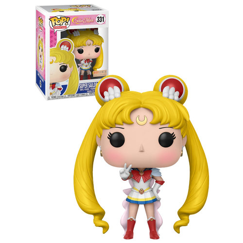 Funko POP! Animation Sailor Moon #331 Sailor Moon (Crisis Outfit) - Boxlunch Exclusive Import - New Mint Condition