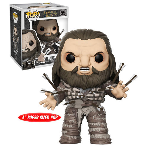 Funko POP! Game Of Thrones #55 Wun Wun 6" Super Sized Pop - New, Mint Condition