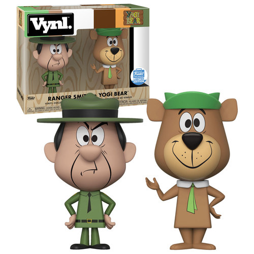 Funko Vynl. Two Pack - Ranger Smith And Yogi Bear - Funko Shop Limited Edition Exclusive - New, Mint Condition