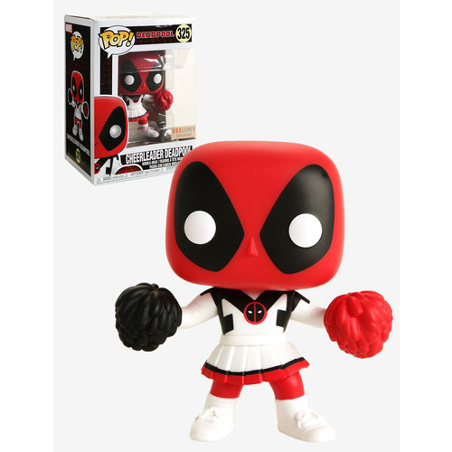 Funko POP! Marvel #325 Cheerleader Deadpool - Boxlunch Exclusive Import - New, Mint Condition