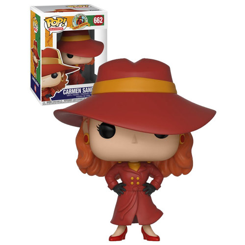 Funko POP! Television Where In The World Is Carmen Sandiego #662 Carmen Sandiego - New, Mint Condition