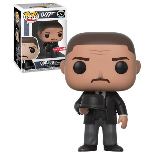 Funko POP! Movies James Bond 007 #526 Oddjob (From Goldfinger, With Hat) - Limited Target Edition - New, Mint Condition