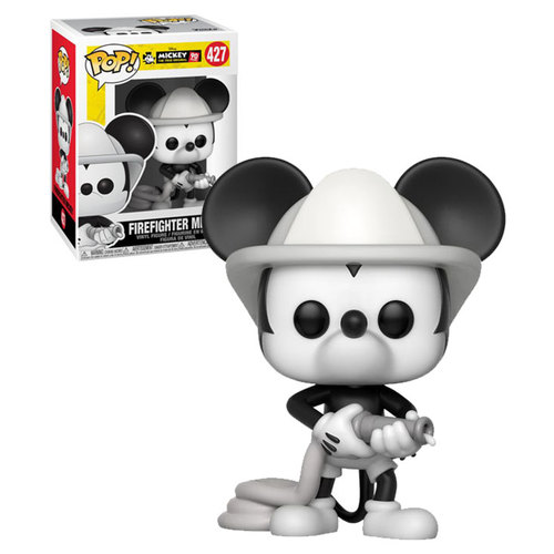 Funko POP! Disney Mickey Mouse 90 Years #427 Firefighter Mickey - New, Mint Condition