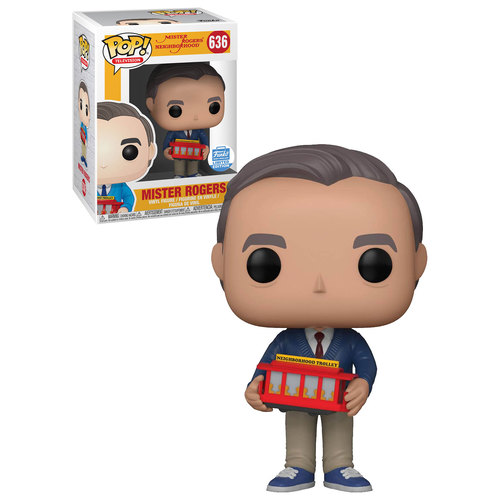 Funko POP! Television Mister Rogers' Neighborhood #636 Mister Rogers (Blue Sweater) - Funko Shop Exclusive - New, Mint Condition