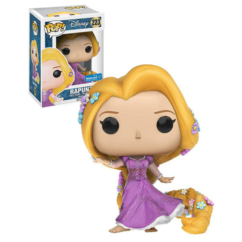 Funko POP! Disney Rapunzel #223 Rapunzel (Sparkle Dress) - Walmart Exclusive - New, Mint Condition