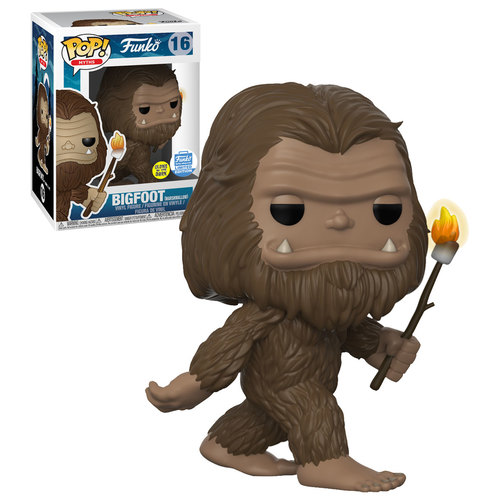 Funko POP! Myths #16 Bigfoot (Marshmallow) - Funko Shop Limited Edition - New, Mint Condition