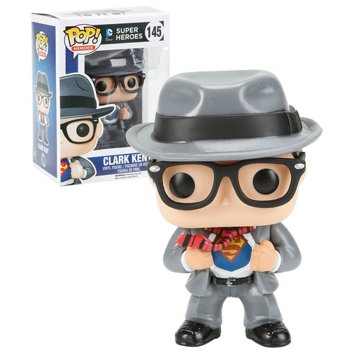 Funko POP! Heroes DC Super Heroes #145 Clark Kent (Superman) - New, Mint Condition