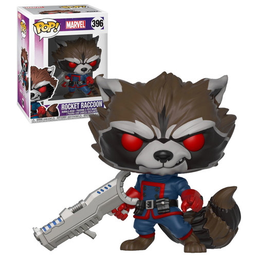 Funko POP! Marvel #396 Rocket Raccoon (Classic) - New, Mint Condition