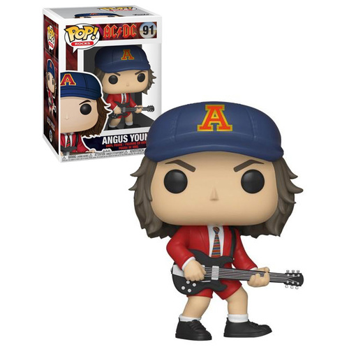 Funko POP! Rocks AC/DC #91 Angus Young (Red Jacket Variant) - New, Mint ...