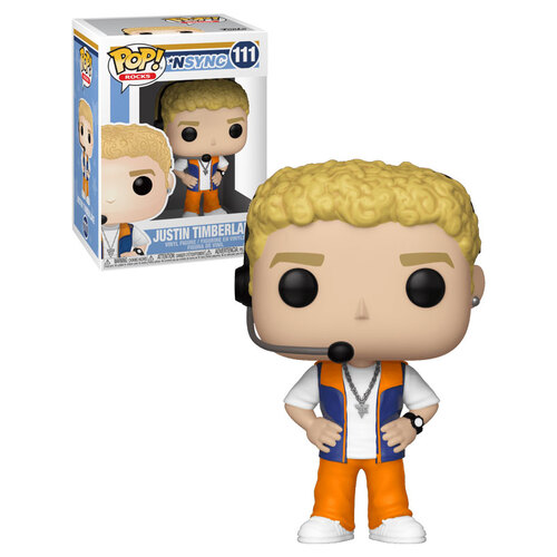 Funko POP! Rocks *NSYNC #111 Justin Timberlake - New, Mint Condition