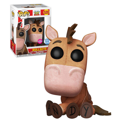 Funko POP! Disney Pixar Toy Story #520 Bullseye (Flocked) - Limited Funko Shop Exclusive - New, Mint Condition