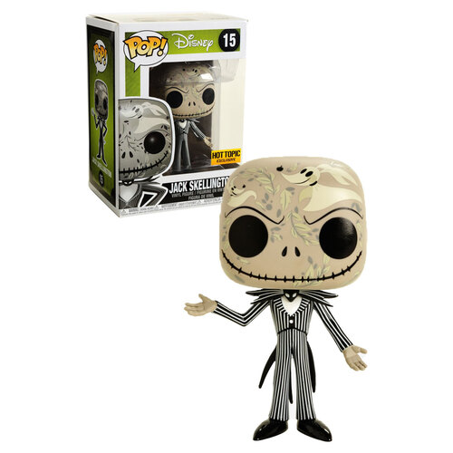 Funko POP! Disney #15 Jack Skellington (Zero Print) - Hot Topic Exclusive Import - New, Mint Condition