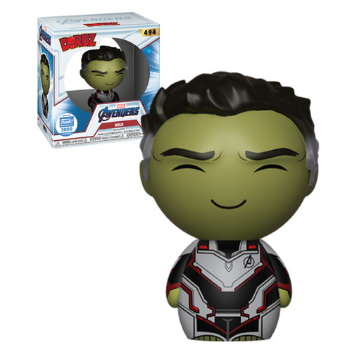 Funko Dorbz Marvel Avengers Endgame #494 Hulk - Funko Shop Limited Edition Exclusive - New, Mint Condition