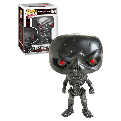 Funko POP! Terminator Dark Fate #820 Rev-9 Endoskeleton - New, Mint Condition