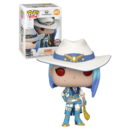 Funko Pop! Games Overwatch #441 Ashe POP! Vinyl - New, Mint Condition