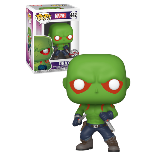 Funko Pop! Marvel #442 Drax (Holiday) POP! Vinyl - New, Mint Condition