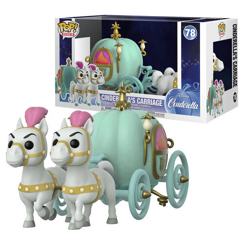 Funko POP! Rides Disney Cinderella #78 Cinderella's Carriage - New, Mint Condition