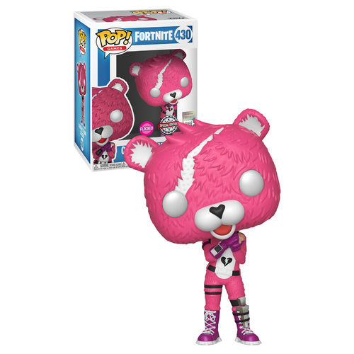 Funko POP! Games Fortnite #430 Cuddle Team Leader (Flocked) - New, Mint Condition