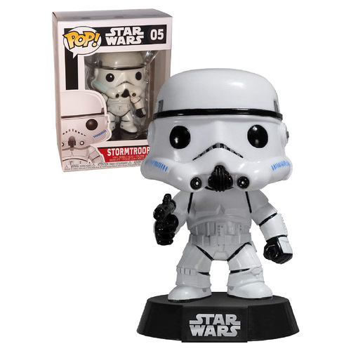 Funko POP! Star Wars #05 Stormtrooper (Black Box) - New, Mint Condition