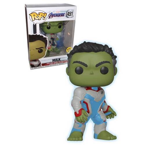 Funko POP! Marvel Avengers: Endgame #451 Hulk (Glow-In-The-Dark