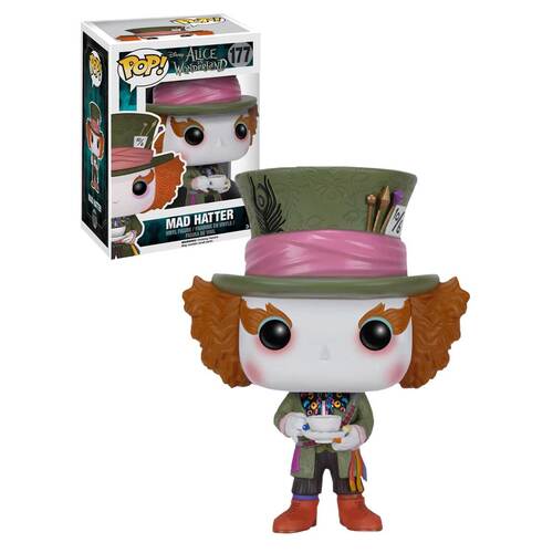 Funko POP! Disney Alice In Wonderland #177 Mad Hatter - New, Mint Condition