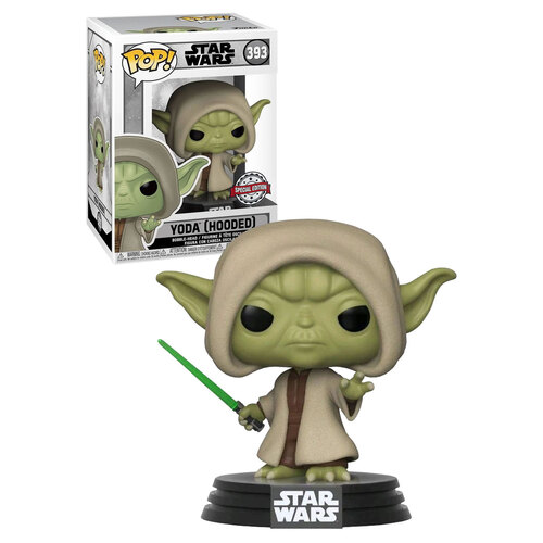 Funko POP! Star Wars: Battlefront #393 Yoda (Hooded) - New, Mint Condition